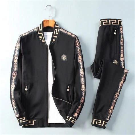 versace mens suit sale|men's versace jogging suit.